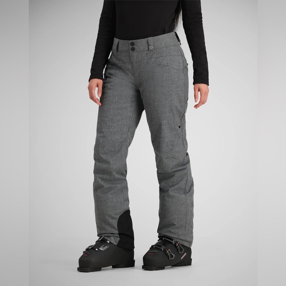 Obermeyer Pants - NWT Obermeyer Malta Snow Pants Women’s Size 6 Short Charcoal Graphite Grey
